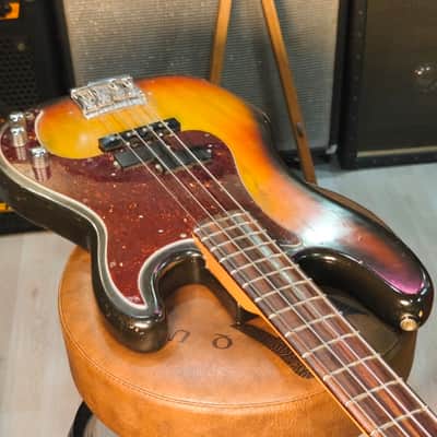 Fender Precision Bass Fretless with Rosewood Fingerboard 1978 Sunburst imagen 20