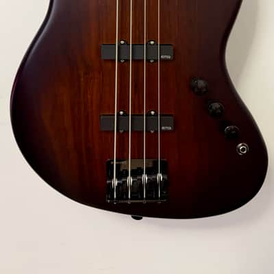 Warmoth J-Bass - Satin Tobacco Burst image 2