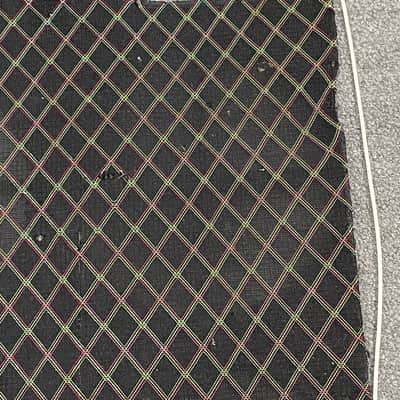 Vox Original 1960's Grill Cloth from Vox Series 90 V130 Cabinet with White Piping included image 5
