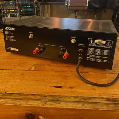 Adcom GFA-545-II Power Amp 1990s - Black image 2