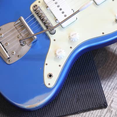 2024 Nash JM-63/MH Alder Electric Guitar Relic Lake Placid Blue + OHSC image 7