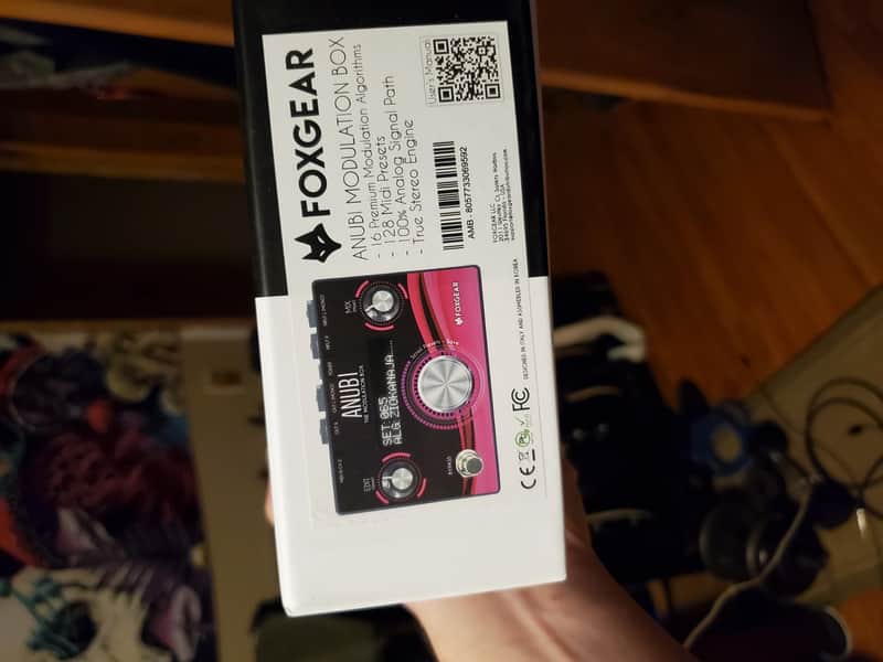 Brand New Foxgear Anubi Modulation Box Multi-effects Processor Pedal Delay/reverb image 1