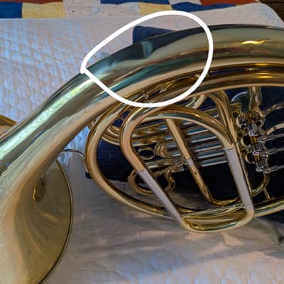 Jupiter JHR700 Standard Single French Horn 2010s - Lacquered Brass image 5