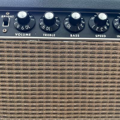 Vintage 1967 FENDER Band-Master AB763 Tube Amp Head~Black Panel/Faced & Clean~SEE VIDEO! *SALE* image 6
