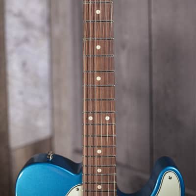 Fender Vintera '60s Telecaster Modified Electric Guitar, Pau Ferro Fingerboard, Lake Placid Blue 0149893302 image 6