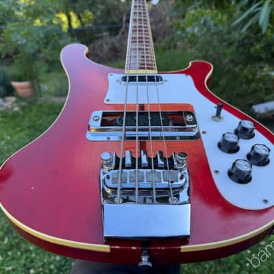 1975 Rickenbacker 4001 Bass - Fireglo - Clean Beauty - OHSC image 12