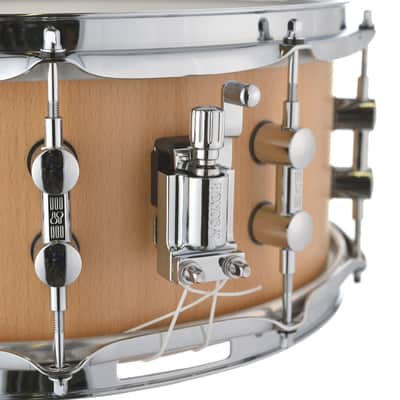 Sonor Kompressor 14 In. x 6 In. Beech Snare Drum (KS-1406-SDW-NAB) image 7