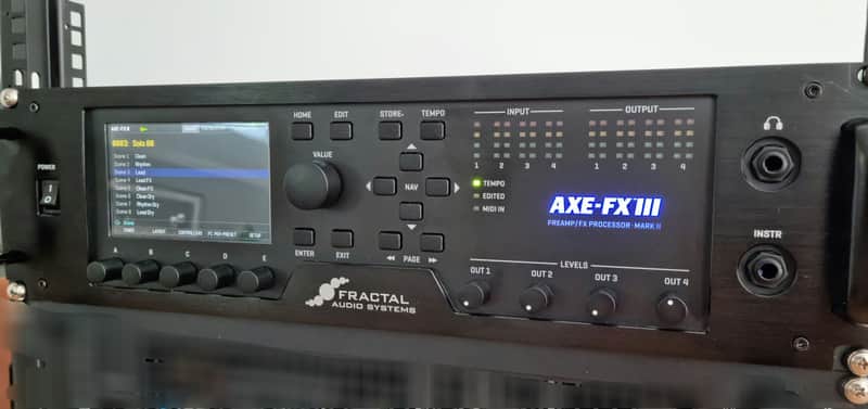 Fractal Audio Axe-FX III Mark II 2020 - Present - Black image 1