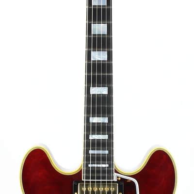 2021 Gibson Custom Shop CHUCK BERRY 1970s ES-355 Murphy Lab Aged Electric Guitar Wine Red 1978 image 8