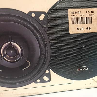 Vintage *New* Sansui SB-2406 Car Speakers - New Old Stock Open Box image 13