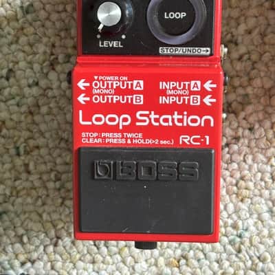 Boss RC-1 Loop Station 2014 - Present - Red image 1