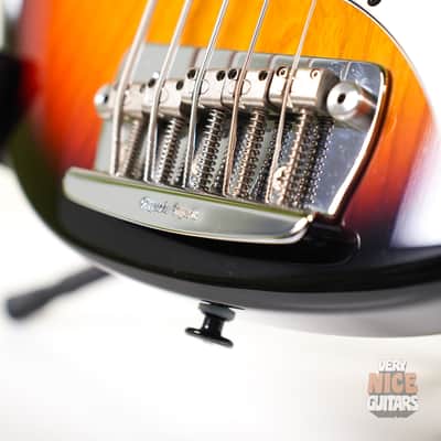 Ernie Ball Music Man Stingray 5 H Piezo 2000 - Vintage Sunburst image 10