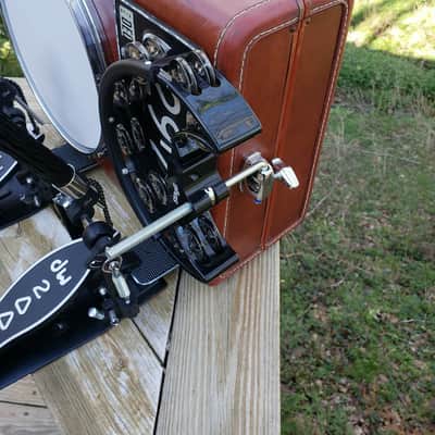 OneManBandDrumCo.  The Jody 12inch OMBDrumCo. Vintage Suitcase Drum Kick Drum Bass Drum Ludwig Accent Drum image 5