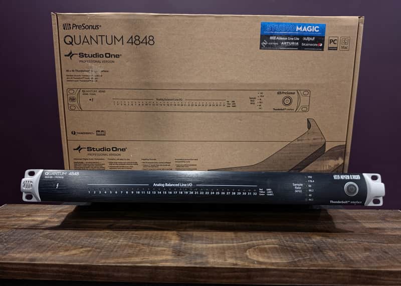 PreSonus Quantum 4848 Thunderbolt 2 Audio Interface 2020 image 1