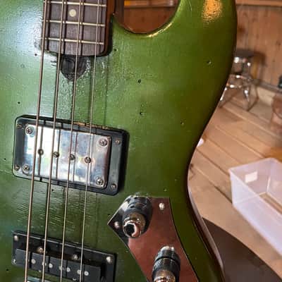 Fender jazz style bass Jazz 1970s-2026 - Sherwood green image 5