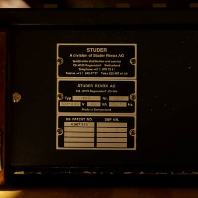 Studer 962 14/4 Analog Mixing Console – For Parts / Repair, AS-IS image 13