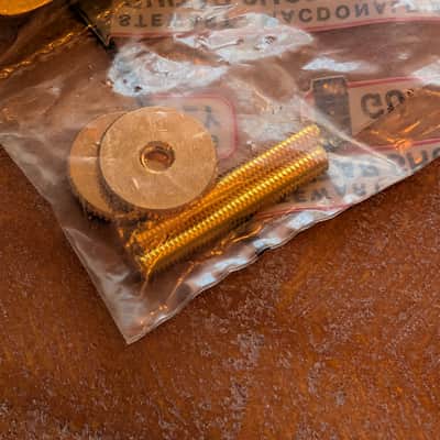 Gotoh Replacement ABR-1 Tune-O-Matic Bridge With Nashville Style Saddles Gold image 4