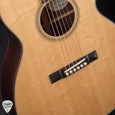 Bourgeois OMC Soloist - Bearclaw Blue Sinker Sitka Spruce & Madagascar Rosewood #11081 image 15