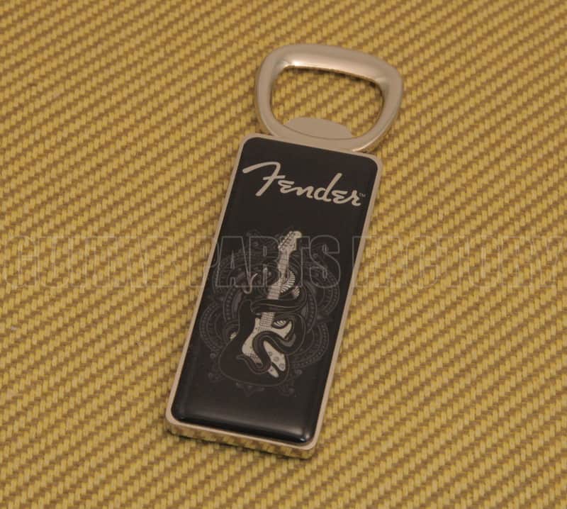 910-0251-000 Fender Guitar Viper Snake Stratocaster Bottle Opener Magnet Barware image 1
