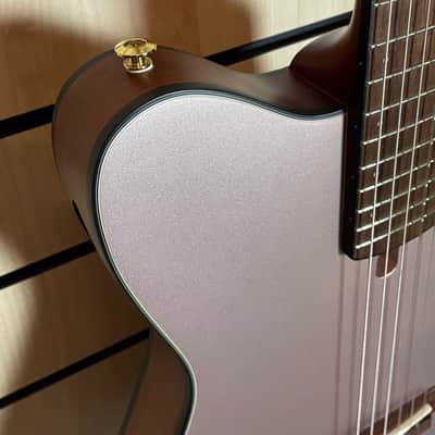 Ibanez FRH10N-RGF Rose Gold Metallic Flat Classic Guitar image 5
