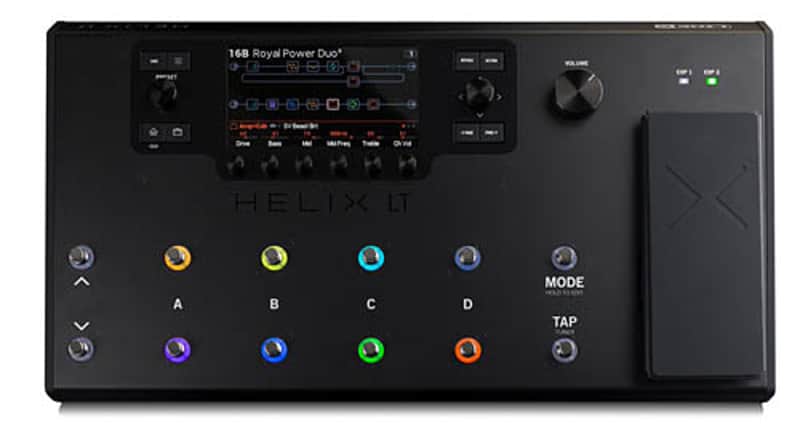 Line 6 Helix LT guitar effects pedal image 1