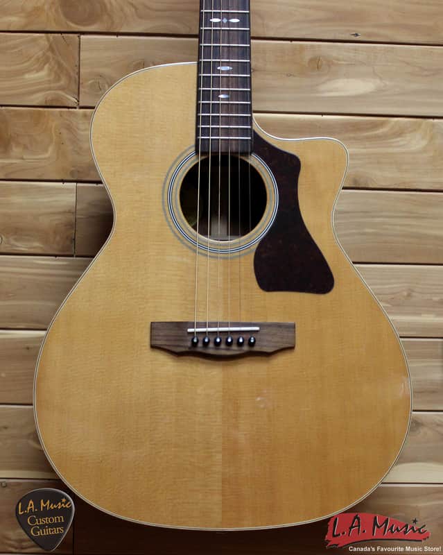 Guild GAD-30PCE Acoustic-Electric Guitar Natural | Reverb