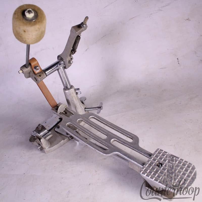 *Rogers Swivomatic Bass Drum Pedal Cleveland 60s Solid Footboard Swivo-Matic USA image 1