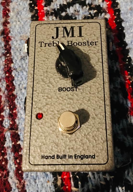 JMI treble booster ? gray hammered image 1