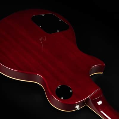 2018 FGN Neo Classic LS30 Sagmeister Special - Wine Red | Japan Les Paul “AAA” Flame Top Seymour Duncan Pickups Long Neck Tenon | Case Bild 13