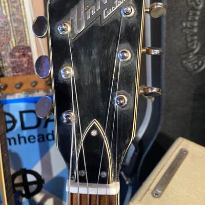 Univox Custom Vintage Hollow Body MIJ 335 330 1960s-70s - 3 Tone Sunburst Flamed image 3