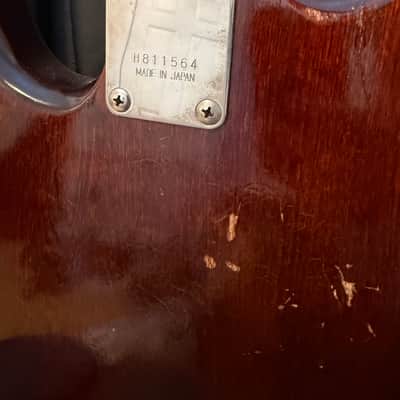 Ibanez BL50-MH Blazer Standard in Mahogany 1981 w/Case image 2