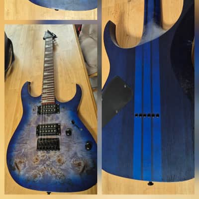Ibanez RGRT621DPB-BLF Standard 2018 - 2020 - Blue Lagoon Burst Flat image 1