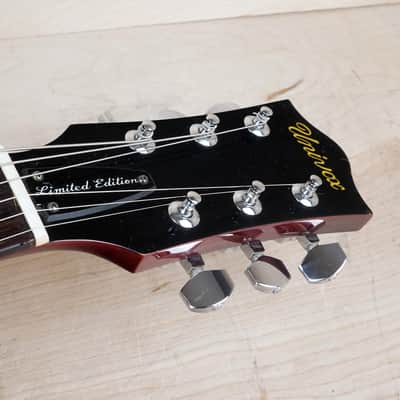 Univox Limited Edition Double Cutaway Junior Special Style MIJ 1970s Cherry Vintage Japan Jr  DC w/ Hard Case image 7