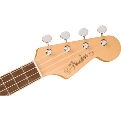 Fender Fullerton Jazzmaster Uke 3-Color Sunburst - Concert Ukulele image 5
