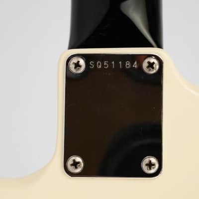 Fender Squier Fujigen Gakki Custom SQ Stratocaster HHS Olympic White #54075 image 12