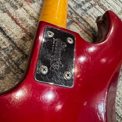 Gibson Victory Standard Bass 1981 - 1985 - Candy Apple Red image 15