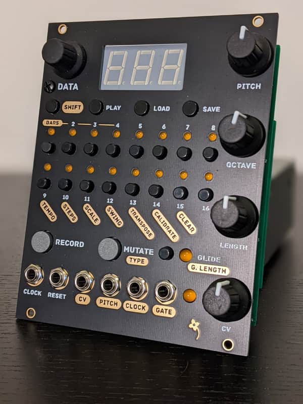 Extralife Instruments | Super Sixteen Sequencer W/ Custom Black/Gold Panel image 1
