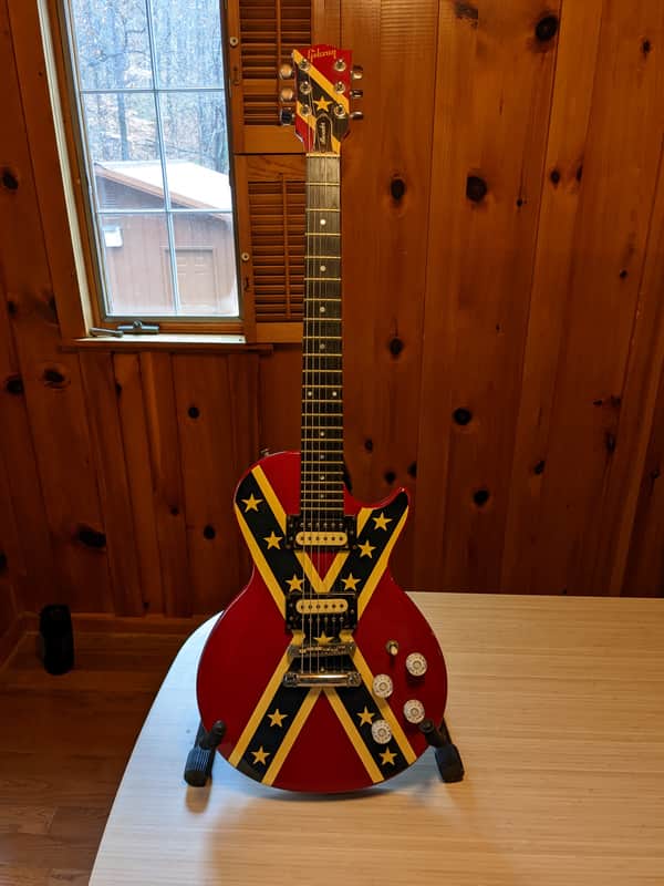 Gibson Invader 1984 - Rebel Flag image 1