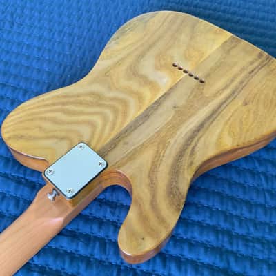 Custom T-Style Roasted Maple Neck Butterscotch Catalpa Wood Body image 12