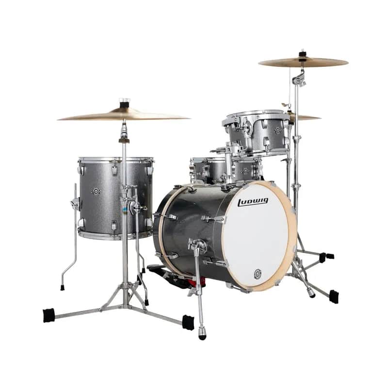 Ludwig Breakbeats Drum Set Frosted Sparkle image 1