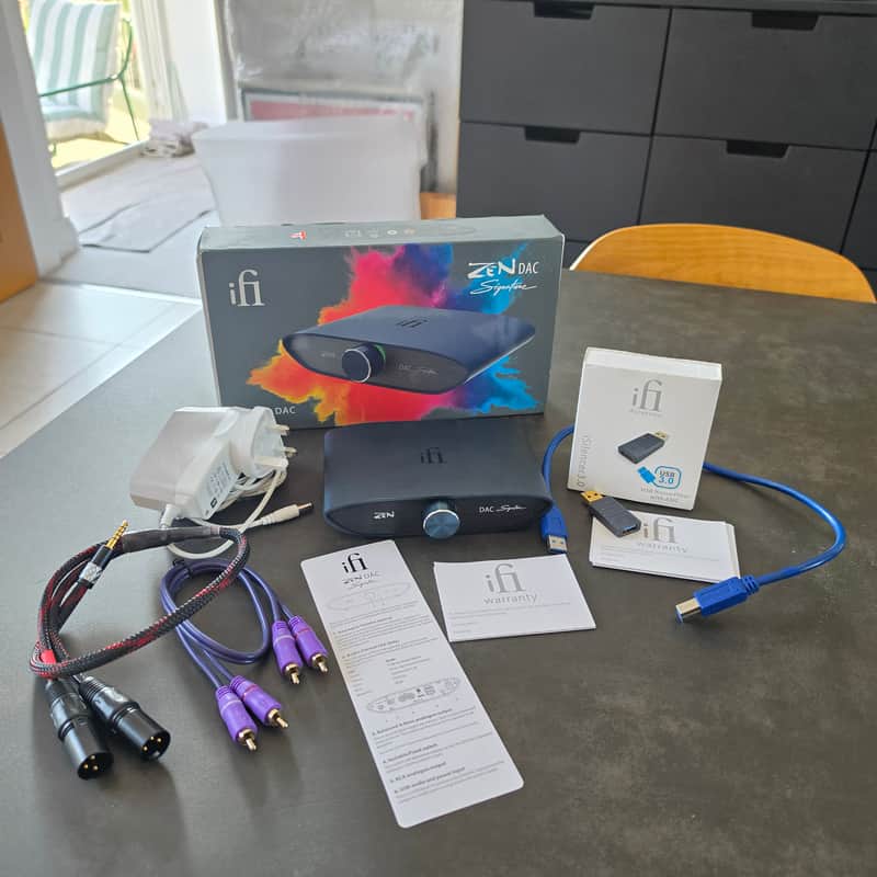 iFi Zen Signature audiophile DAC bundle