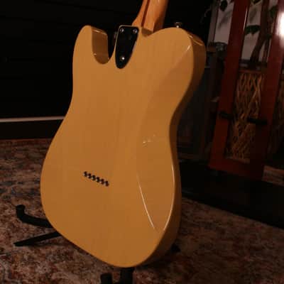 Used Fender Vintera '70s Tele Deluxe w/ Upgraded CuNiFe Pickups, Vintage Blonde w/ Bag image 7