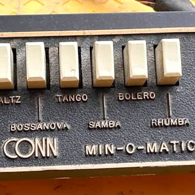 Conn Min-o-matic II drum machine panel image 2
