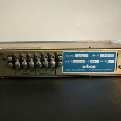 Orban 526A Dynamic Sibilance Controller De-Esser 1970s - Blue image 6