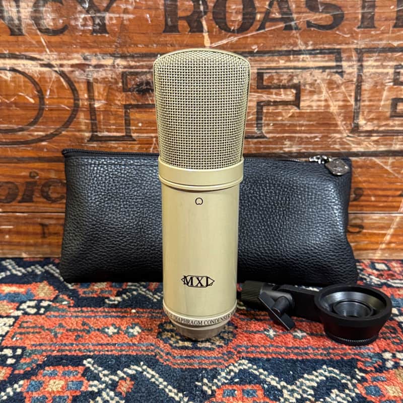 MXL 1006 Large Diaphragm Condenser Microphone #1 w/ Clip & Bag image 1