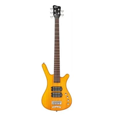 Warwick RockBass Corvette $$ 5 Honey Oil Fretted Passive MEC MM, Free Shipping, Authorized Dealer image 12