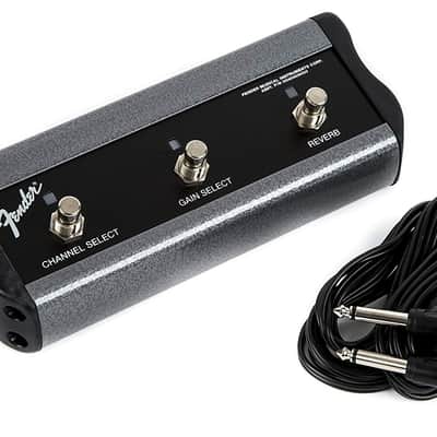 Genuine Fender 3-Button Footswitch - Channel/Gain/Reverb with 1/4-Inch Jack - 099-4064-000 image 1