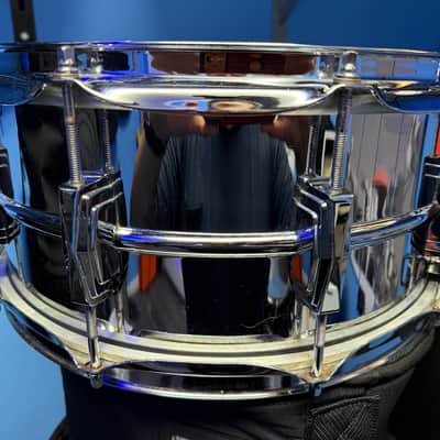 1970s Ludwig LM411 Super-Sensitive Supraphonic 6.5x14