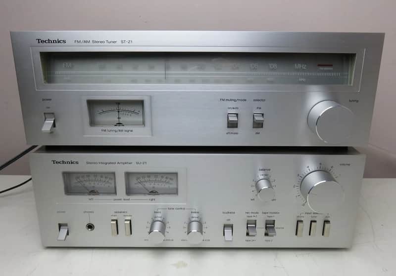 TECHNICS 2PC SU-Z1 INTEGRATED AMP + ST-Z1 TUNER RECAPPED PRO