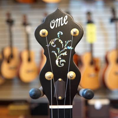 OME USA Juniper 12" Curly Maple Open Back Banjo w/Hard Case image 7